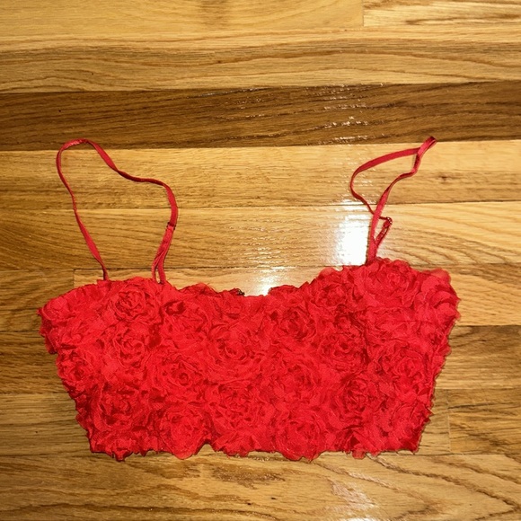 RUNAWAY THE LABEL - Rosaline Top  - Red - Picture 3 of 4